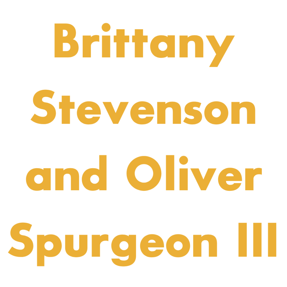 Brittany Stevenson and Oliver Spurgeon III