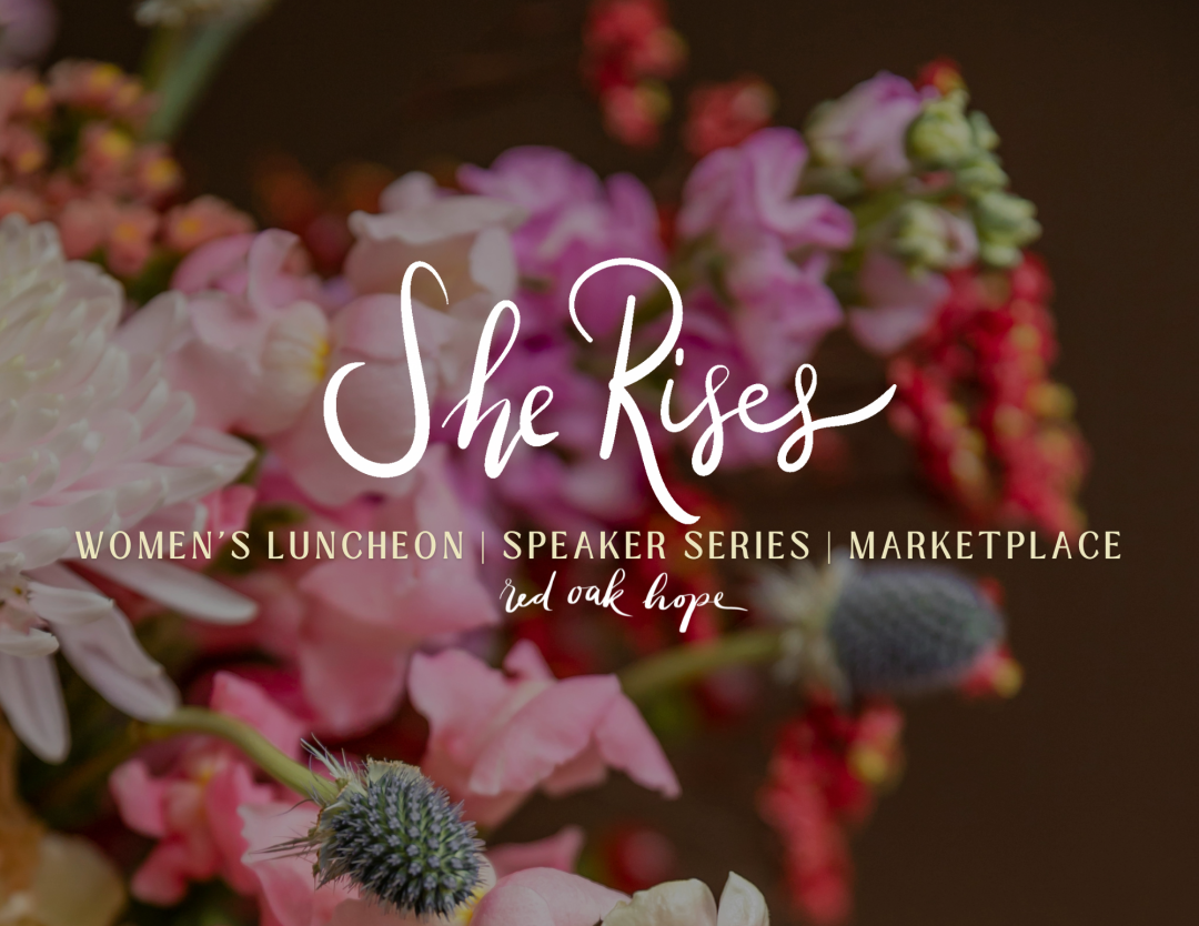 She Rises 2026 banner