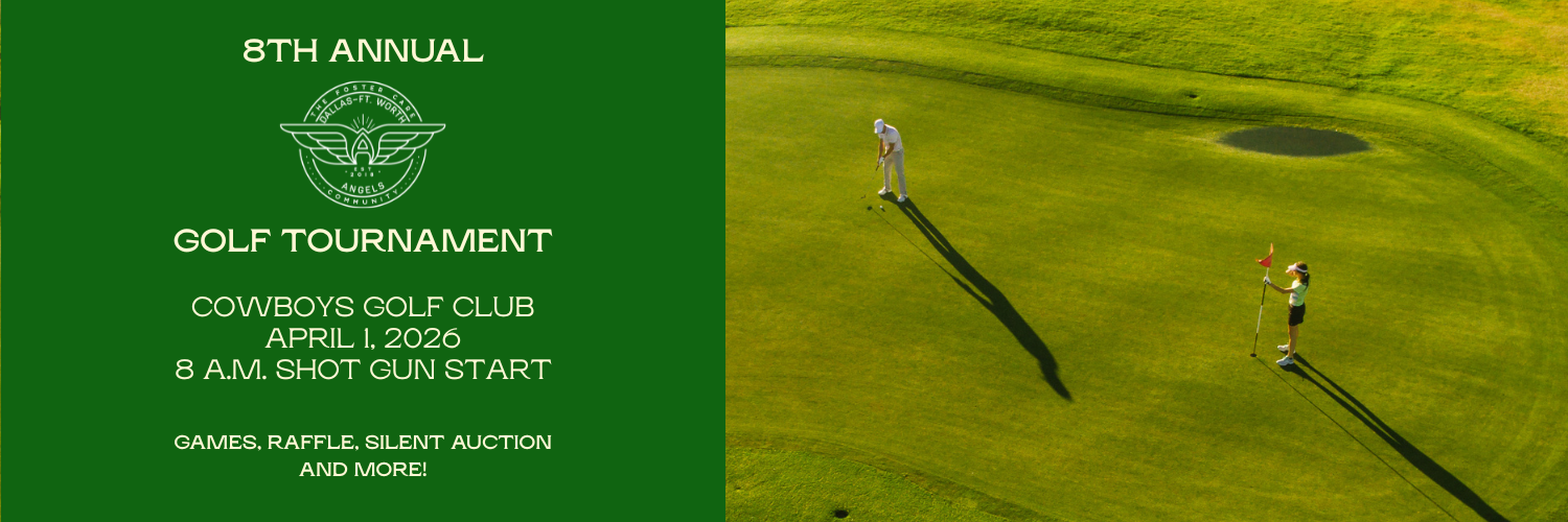 2026 DFW Angels Golf Tournament background
