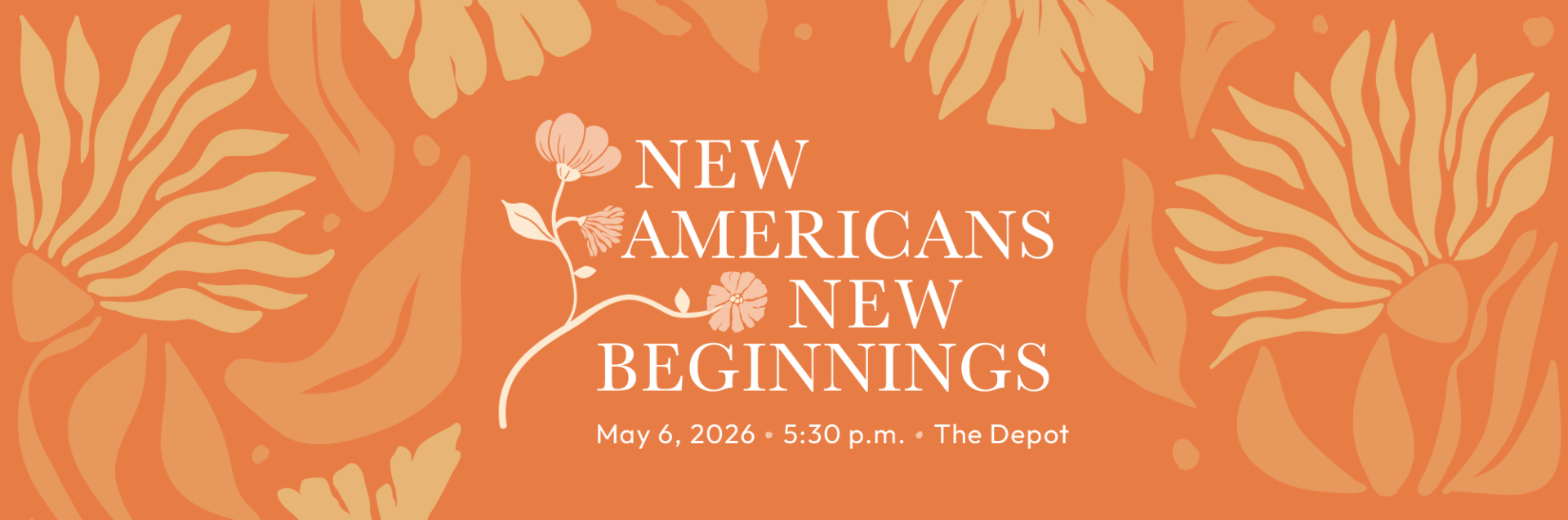 New Americans New Beginnings 2026 background