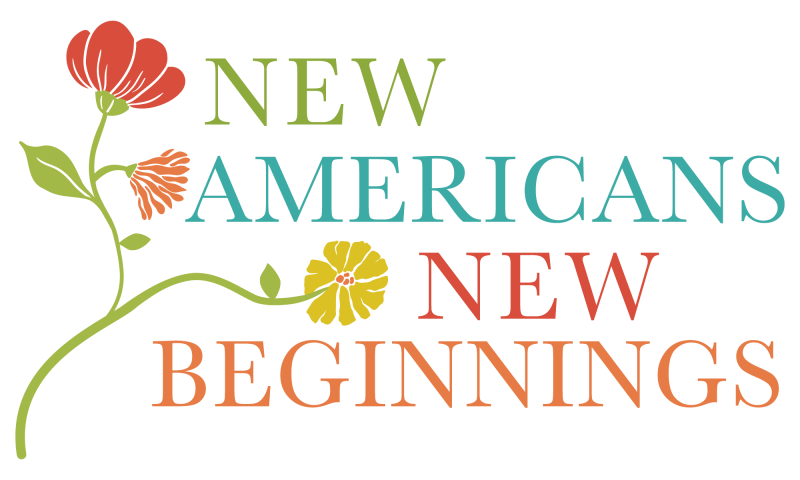 New Americans New Beginnings 2026 logo