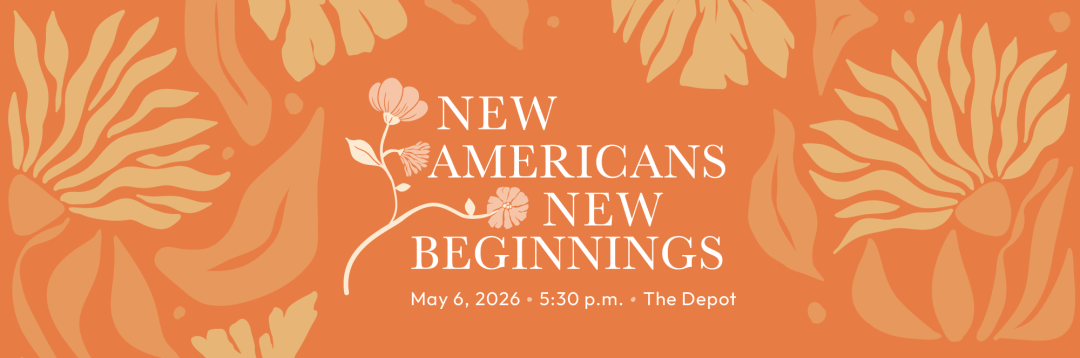 New Americans New Beginnings 2026 banner