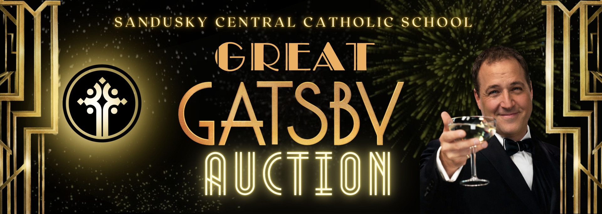 SCCS Great Gatsby Auction 2026 background