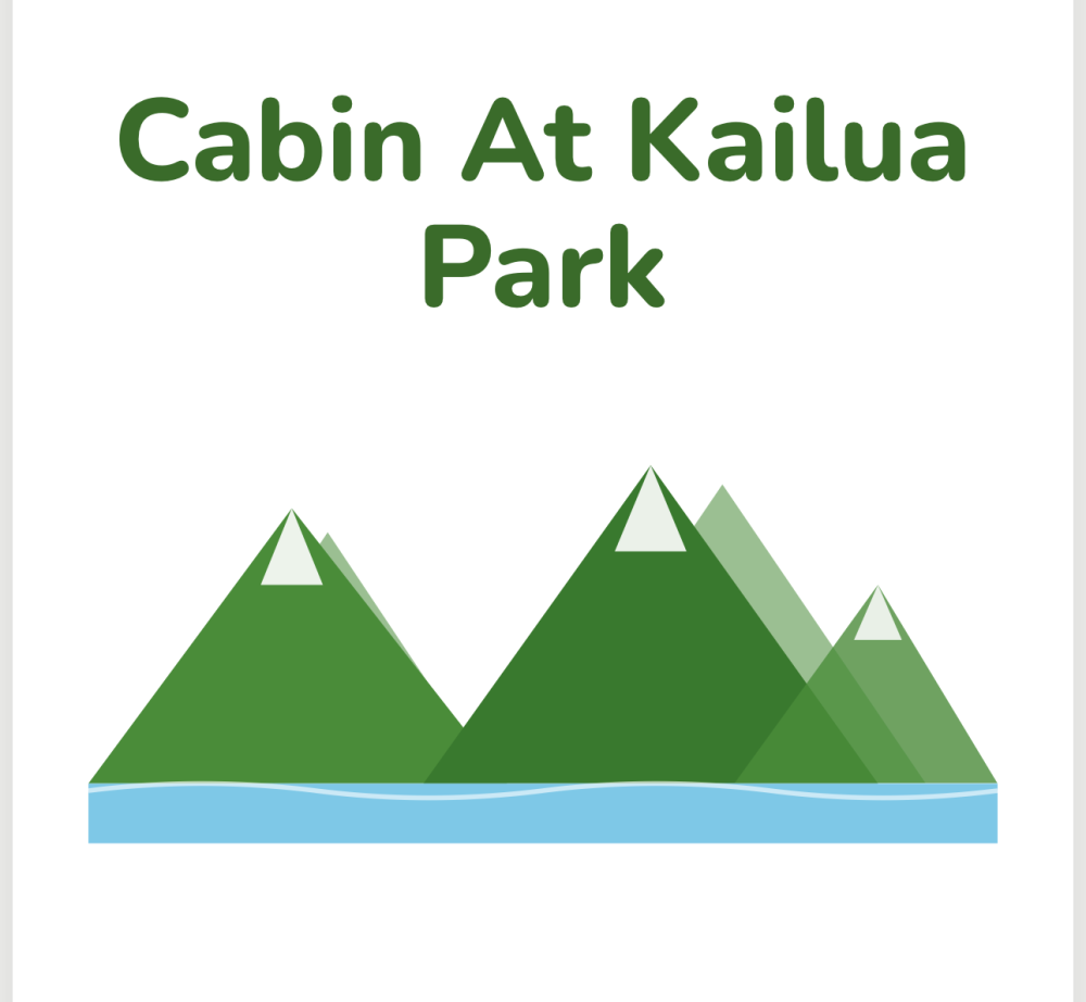 Cabin at Kailua Park Vacation Rental | Call or Text: 415-686-1726