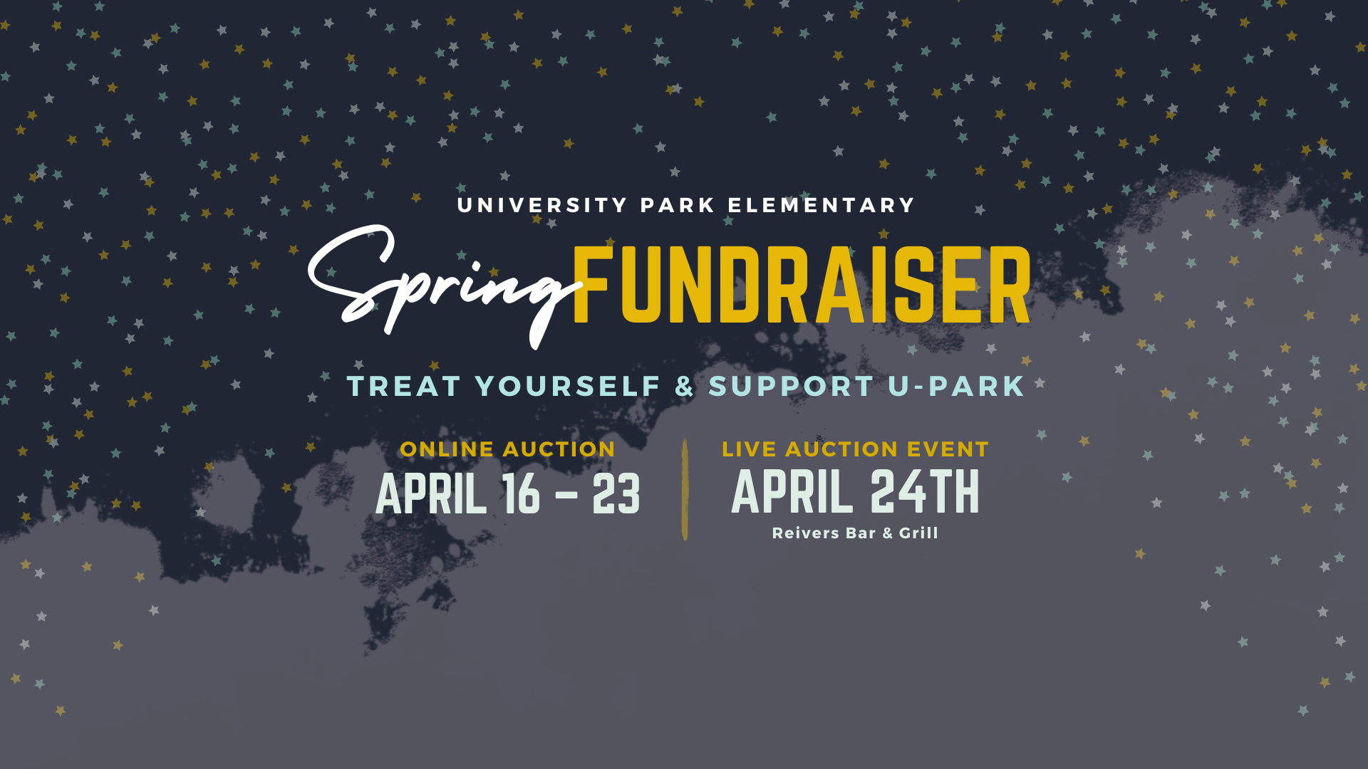 2026 University Park Elementary Auction background