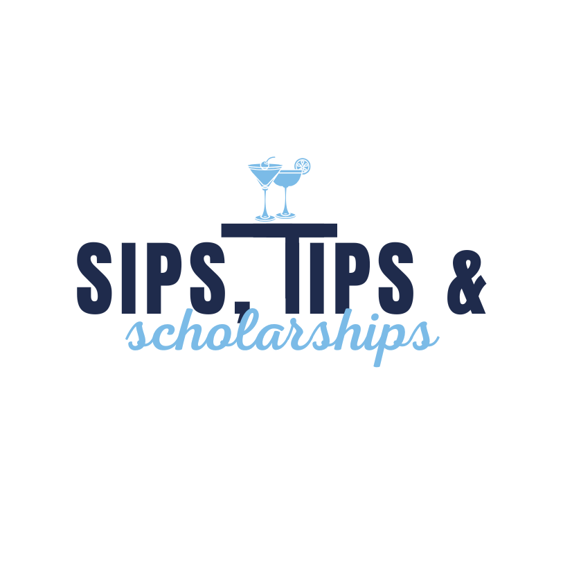 Sips, Tips and Scholarships 2026 background