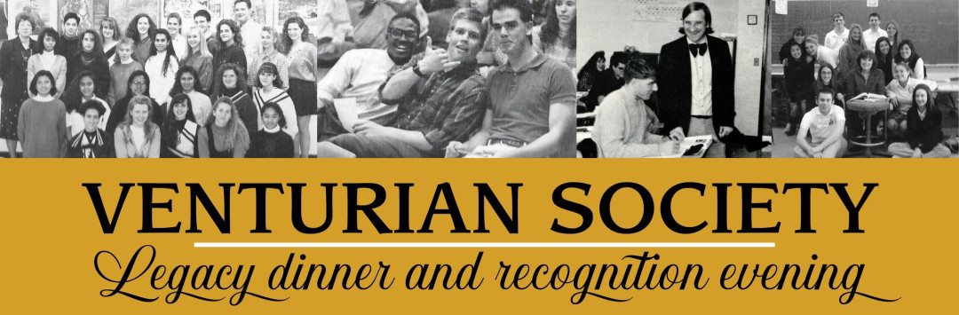 Venturian Society Dinner 2026 banner