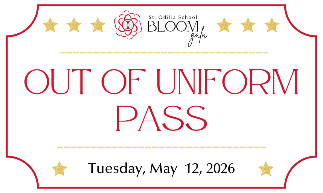 St. Odilia Bloom 2026 banner