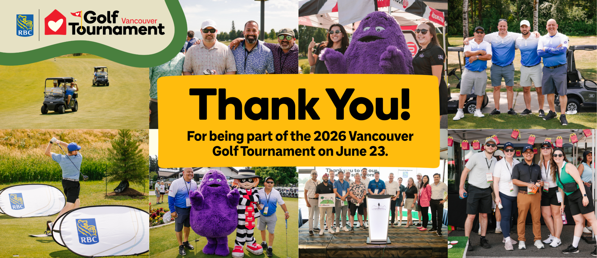Vancouver Golf Tournament background