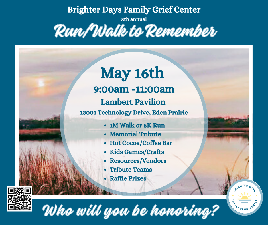 Brighter Days Run/Walk to Remember background