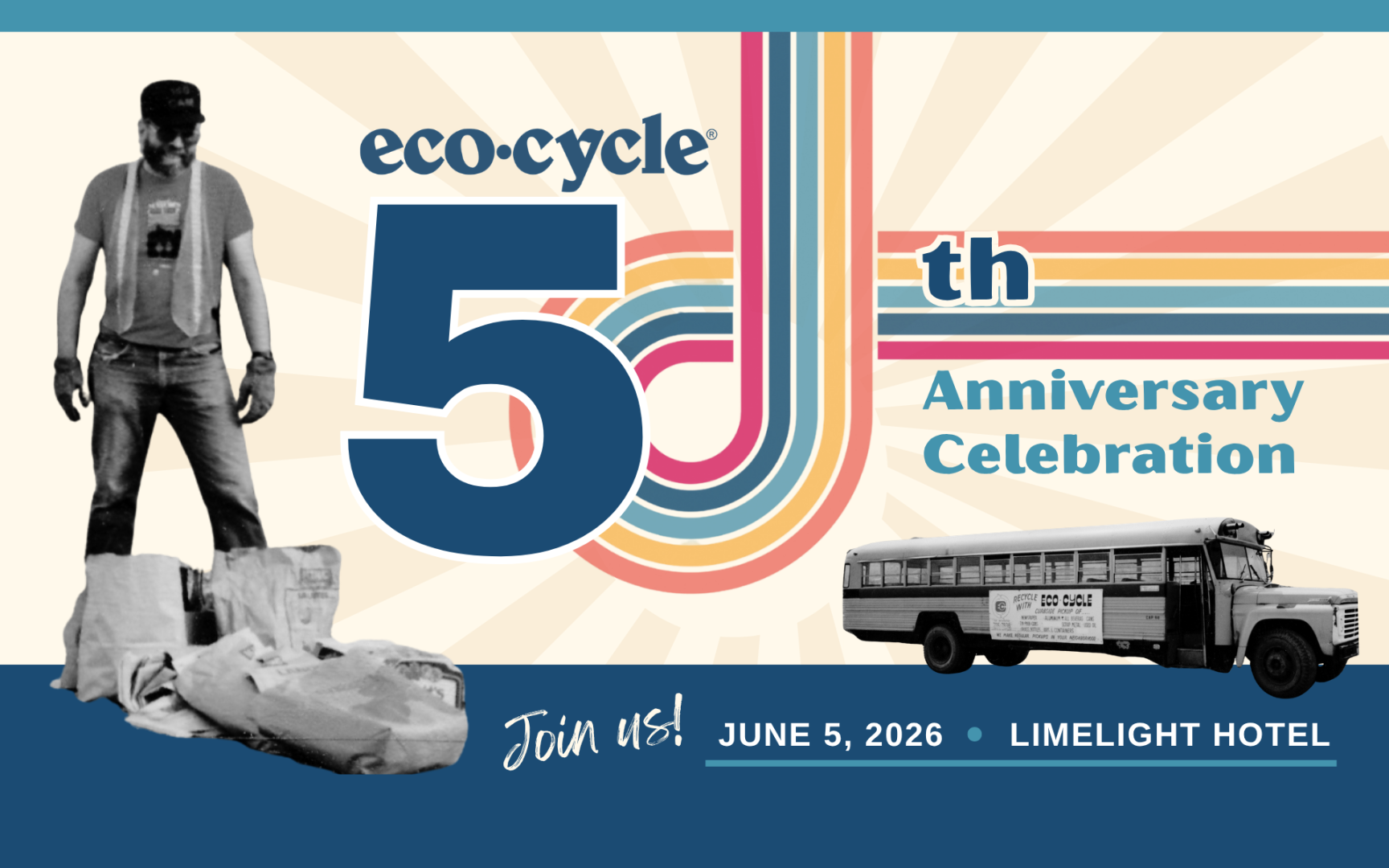 Eco-Cycle 50th Anniversary Celebration background