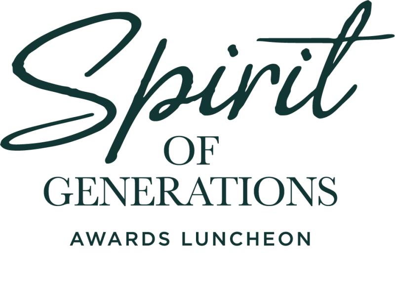 2026 Spirit of Generations Award Luncheon logo