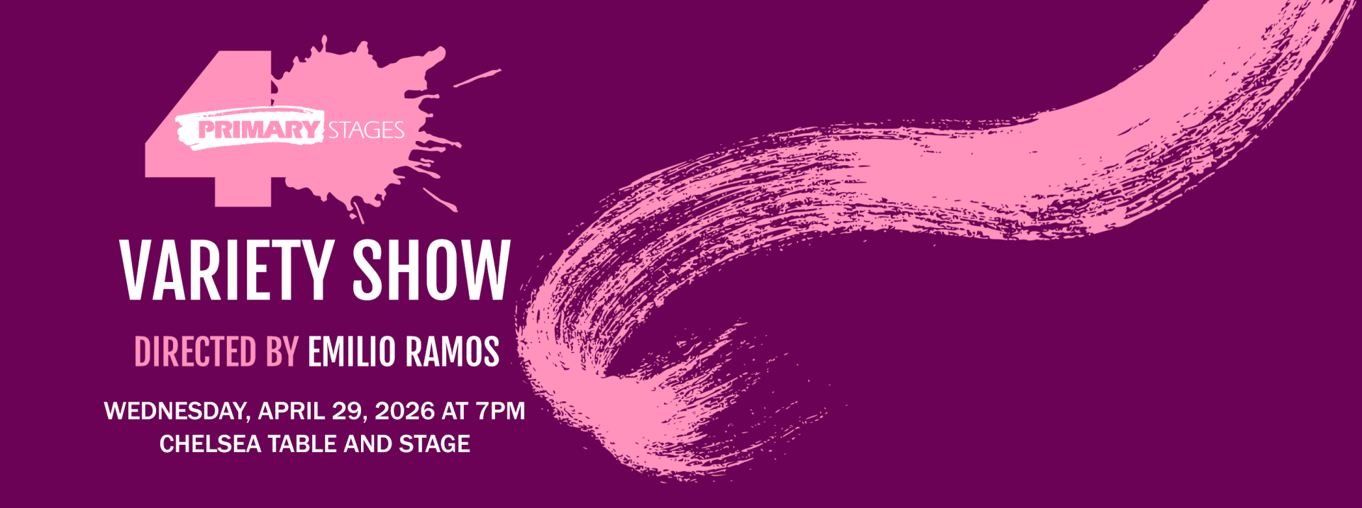 Primary Stages 2026 Variety Show background