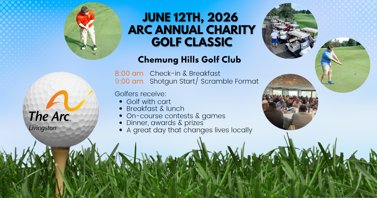 The Arc Livingston Charity Golf Classic background