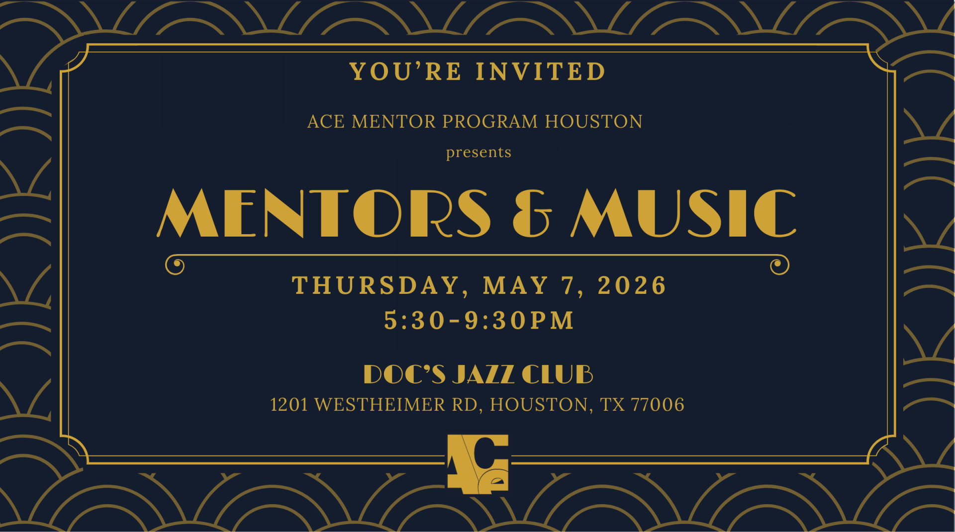 ACE Houston's Mentors & Music background