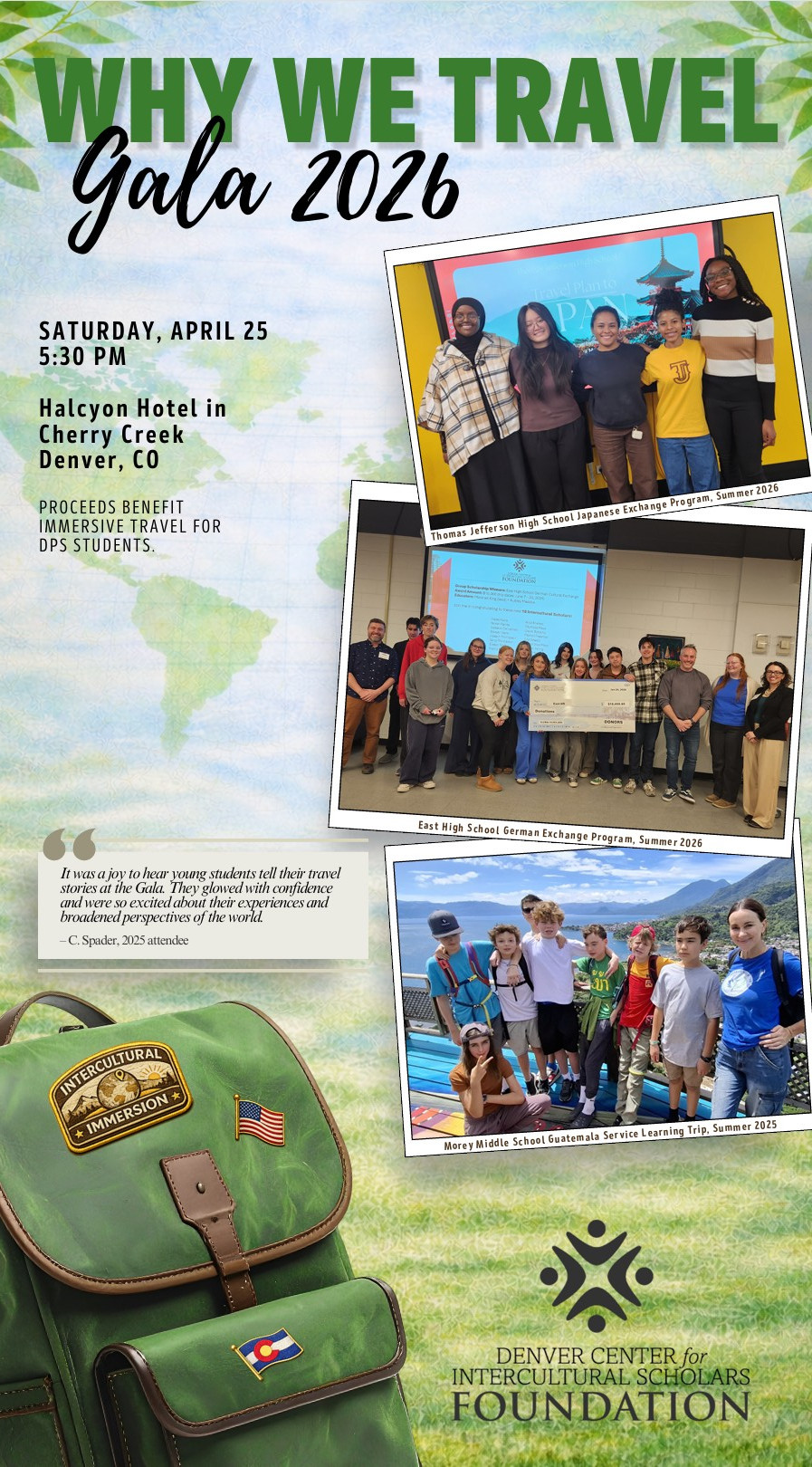 DCIS Foundation Gala 2026 background