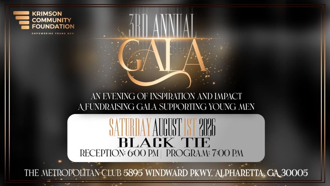 3rd Annual KCF Gala banner