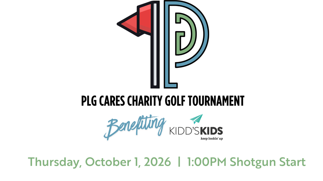 9th Annual PLG Cares Charity Golf Tournament banner