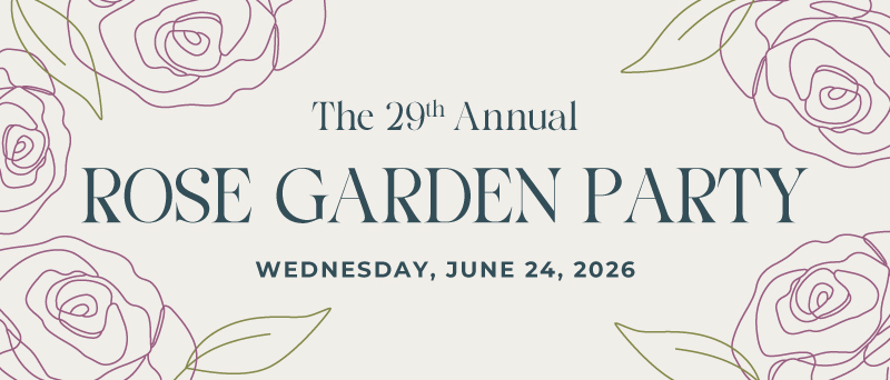 Rose Garden Party banner