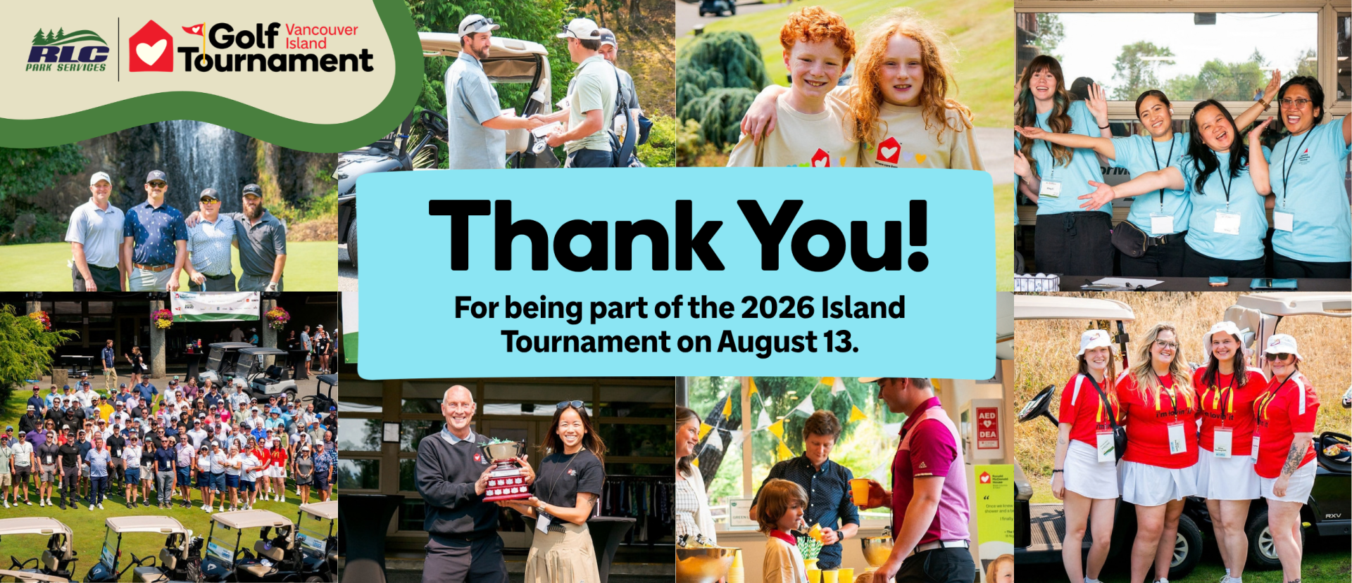 Vancouver Island Golf Tournament background