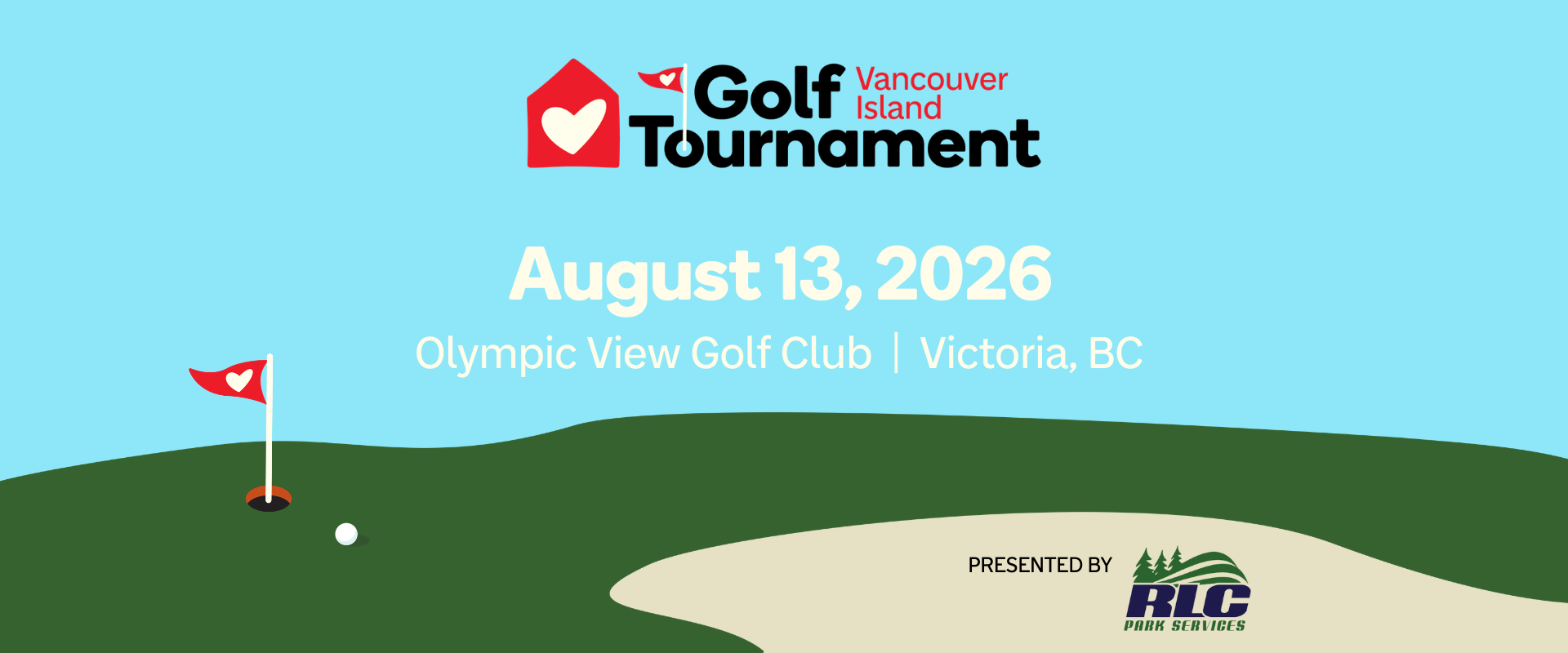 Vancouver Island Golf Tournament background