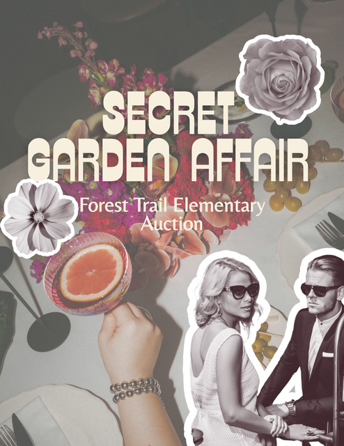 Secret Garden Affair - Spring Auction 2026 background