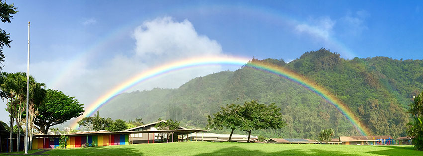 2026 Nu'uanu Family Fun Night Silent Auction | Neon Fest background