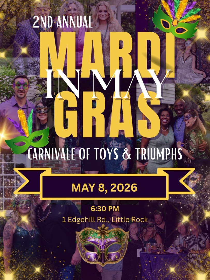 2nd Annual Mardi Gras in May background