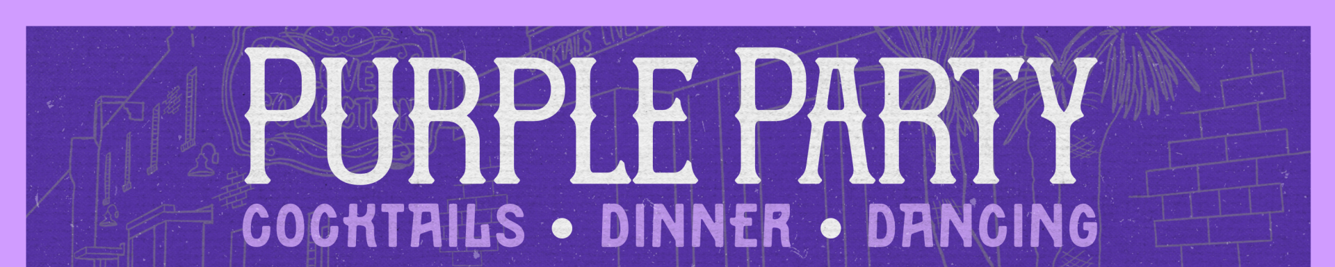 Purple Party 2026 background