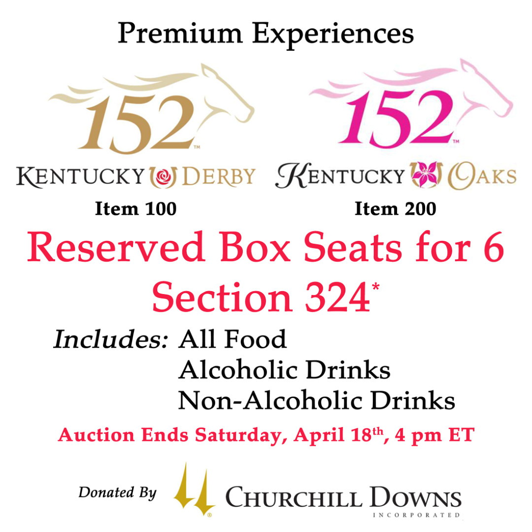2026 Kentucky Derby & Kentucky Oaks Boxes background