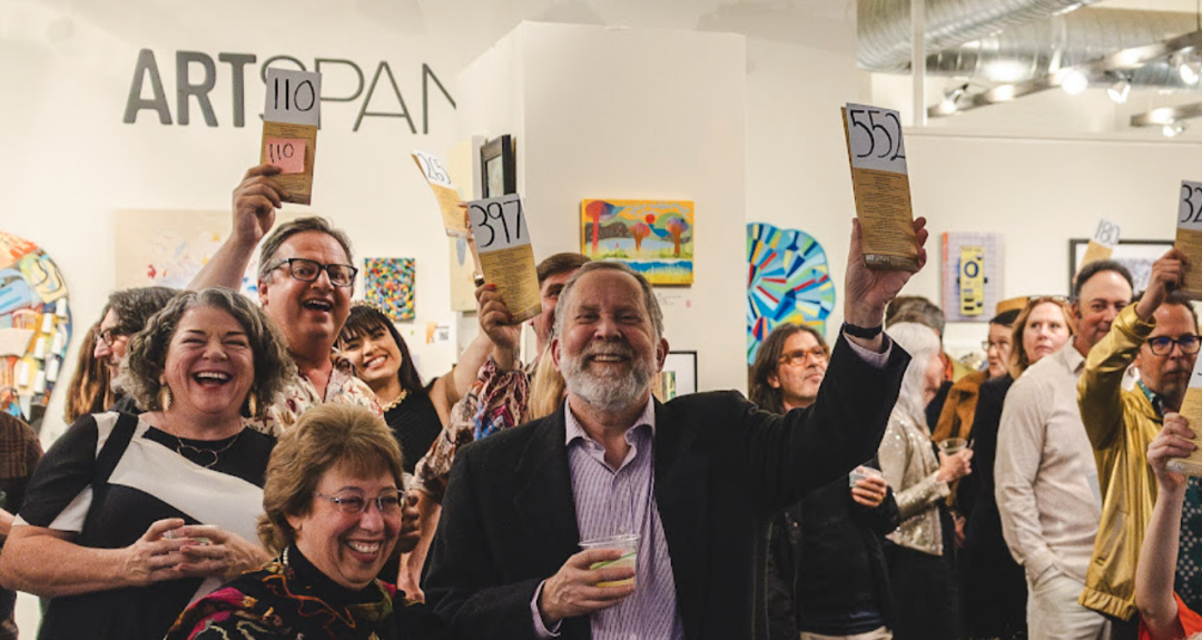 LOCALLY GROWN: ArtSpan Benefit Auction 2026 banner