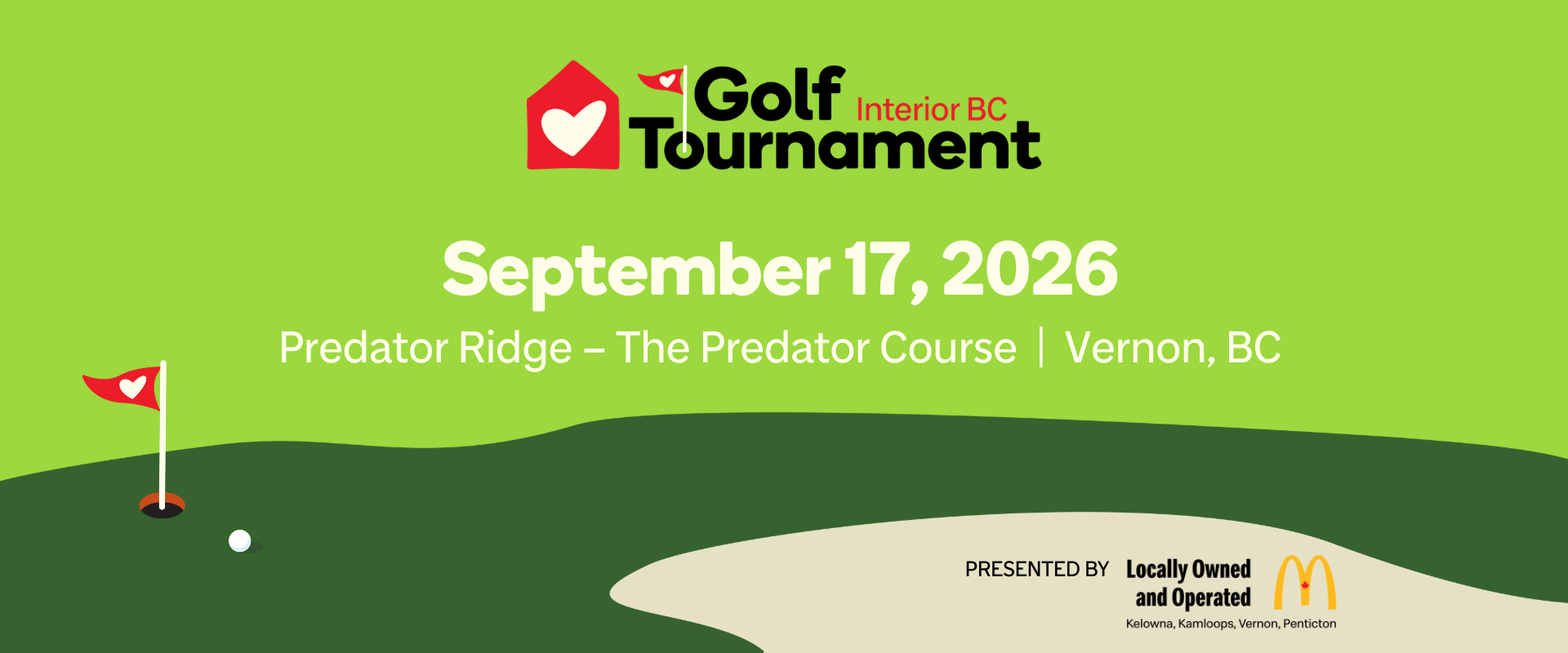 Interior Golf Tournament background