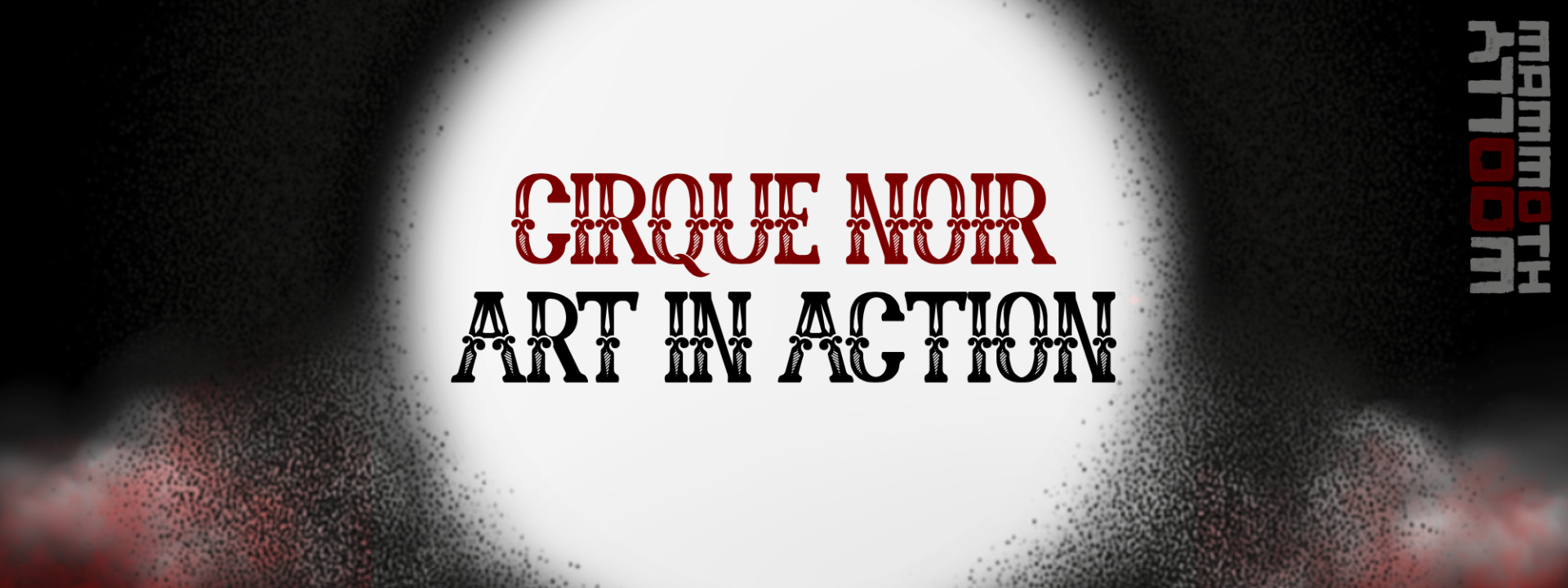 2026 Cirque Noir: Art in Action Gala background
