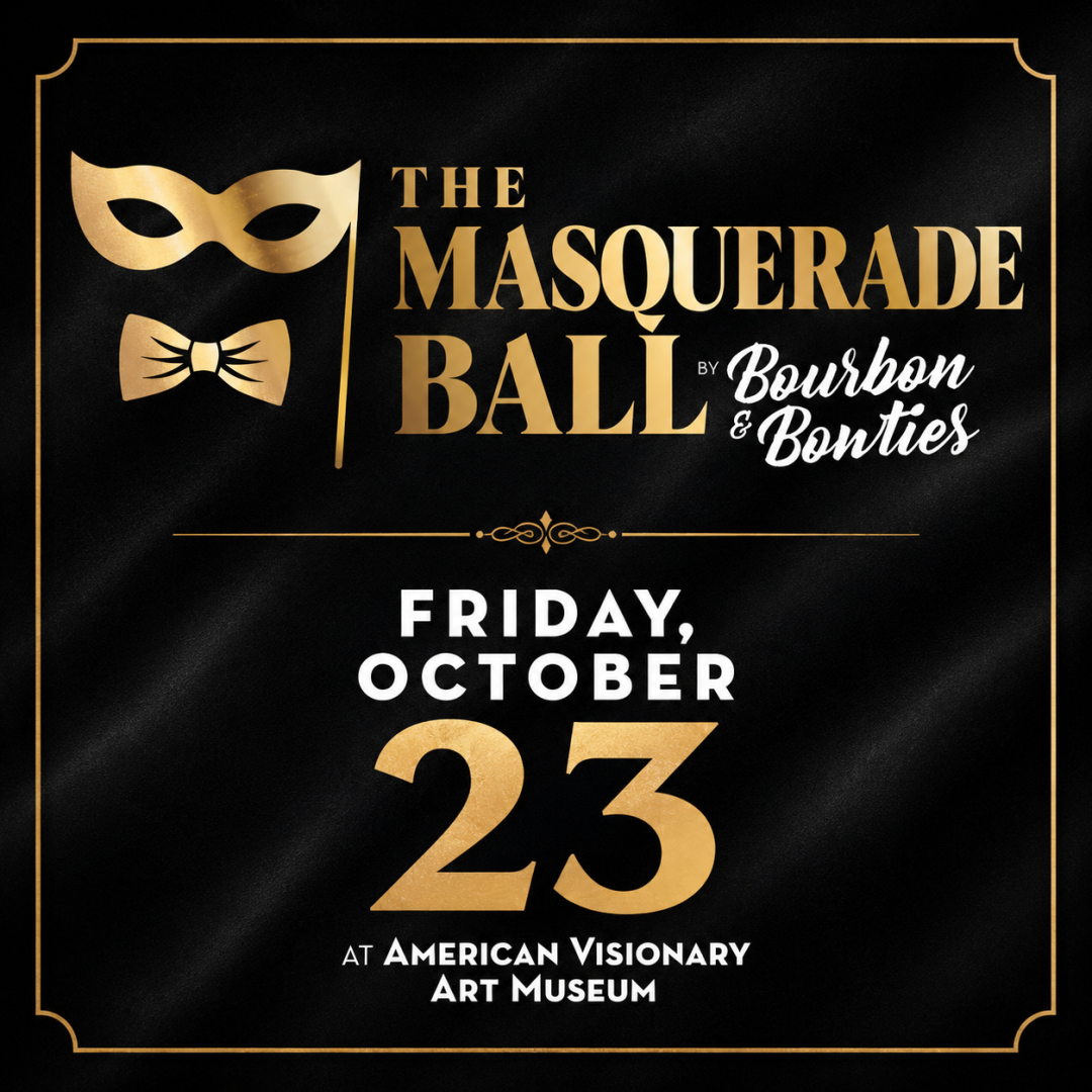 2026 Bourbon & Bowties Masquerade Ball banner