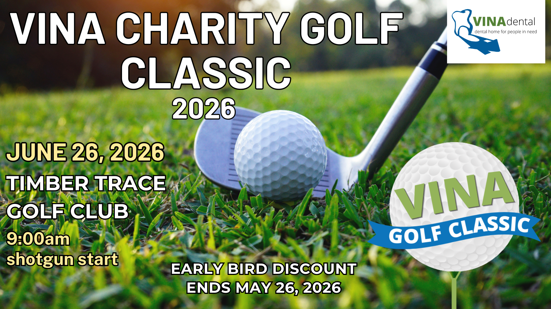 VINA Charity Golf Classic 2026 background