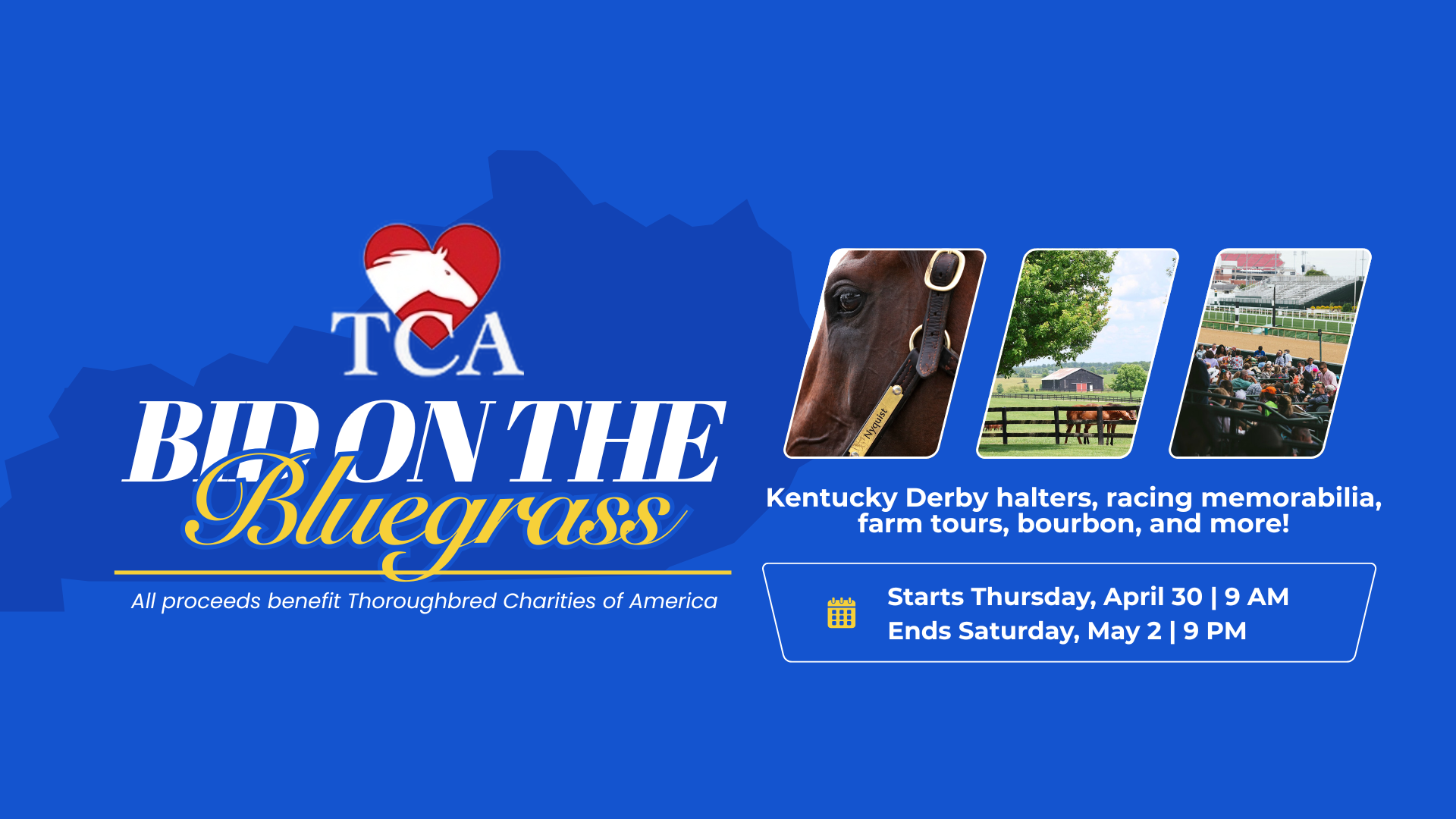 2026 Bid on the Bluegrass background