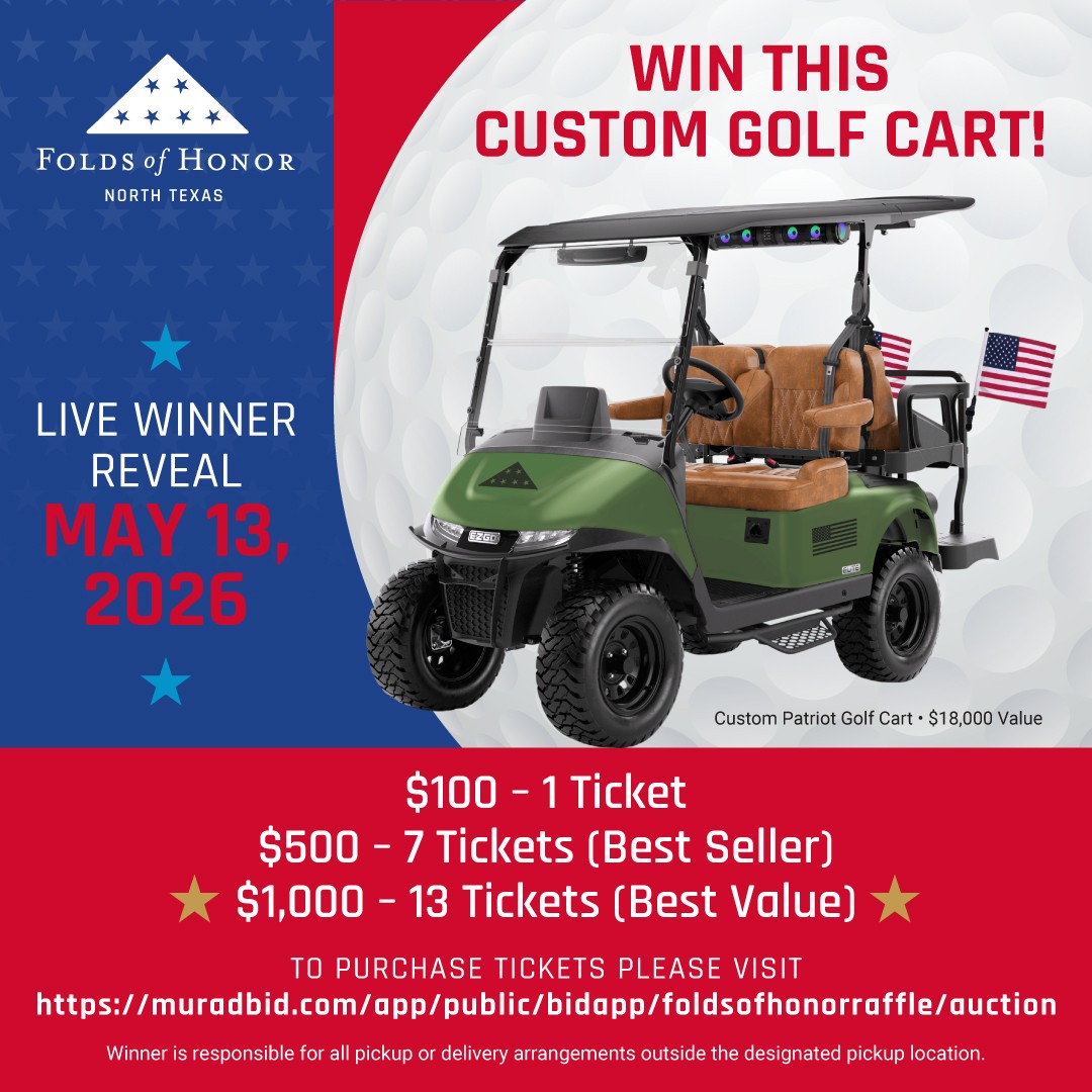 Folds of Honor Raffle background