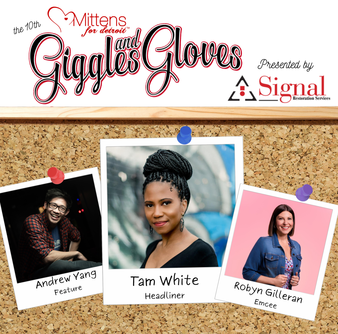 Mittens for Detroit's Giggles & Gloves background