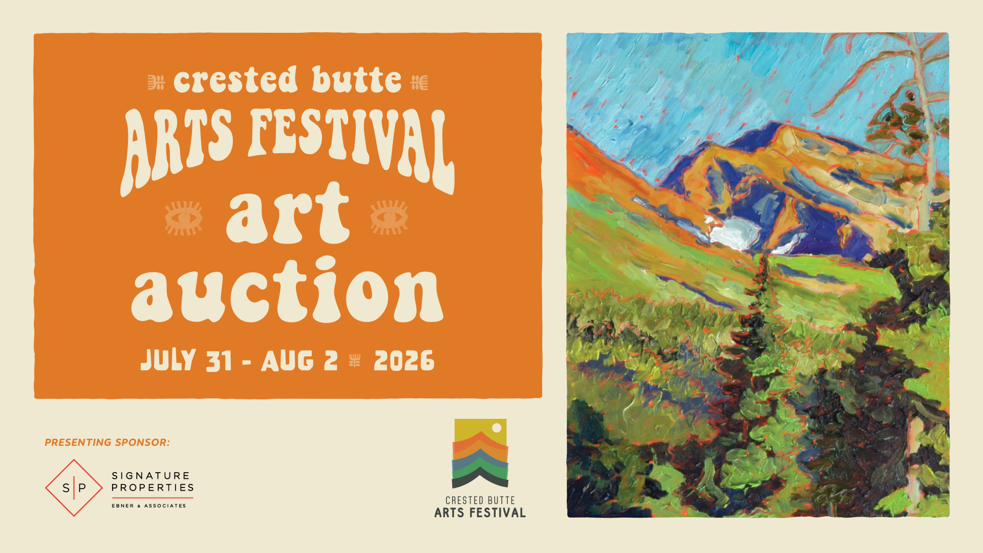 2026 Crested Butte Arts Festival background