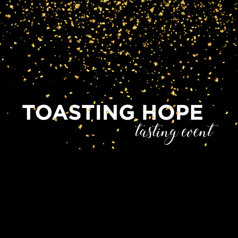 2026 Toasting Hope Tasting Event logo