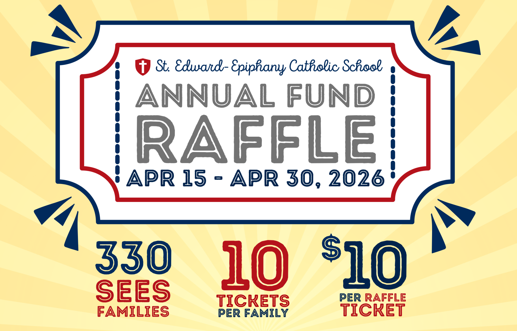 SEES 2025-2026 Annual Fund Raffle background
