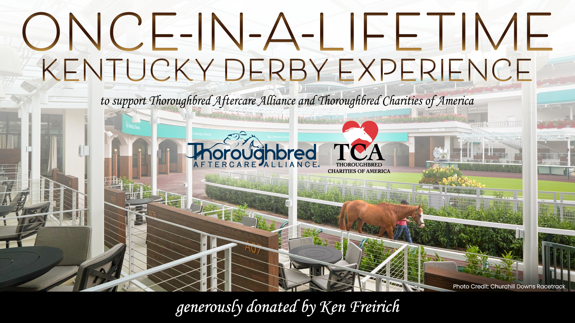 Once-In-A-Lifetime Kentucky Derby Experience background