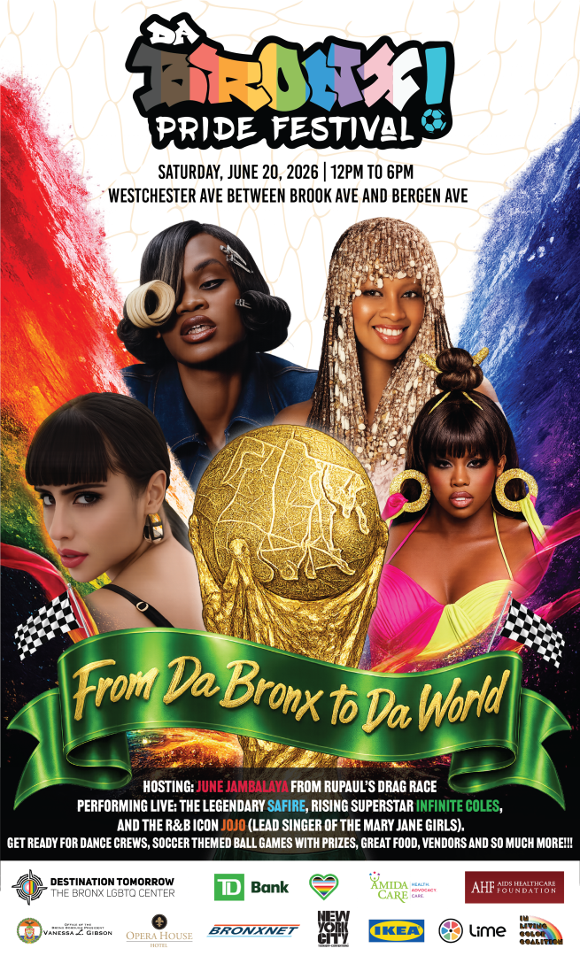 Da Bronx Pride Festival 26 background