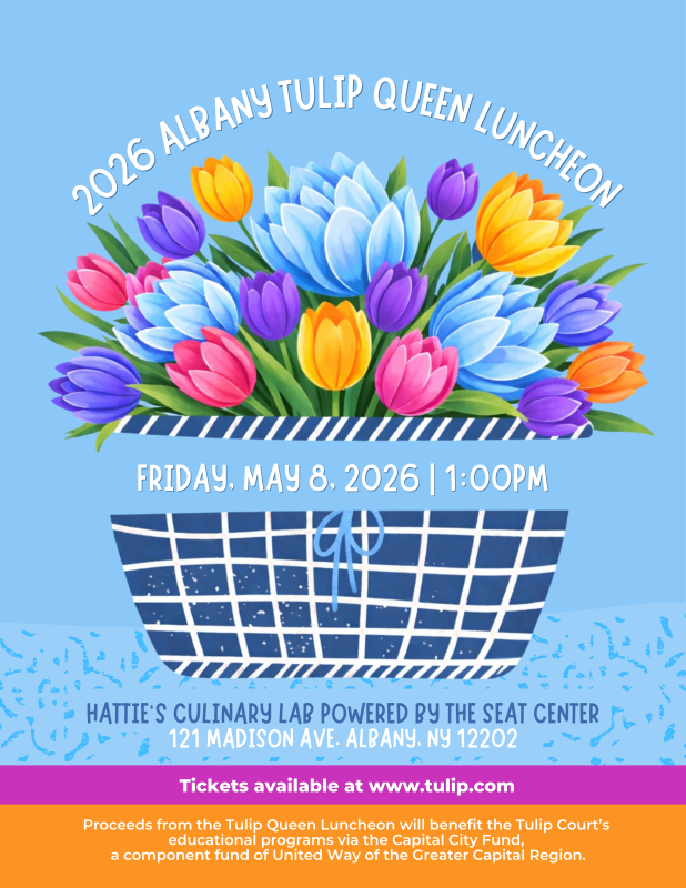 Albany Tulip Queen Luncheon 2026 logo
