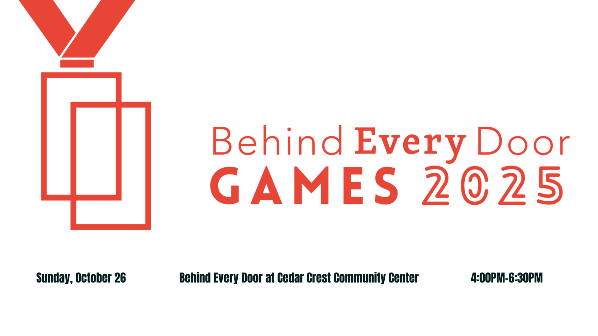 2026 Behind Every Door logo
