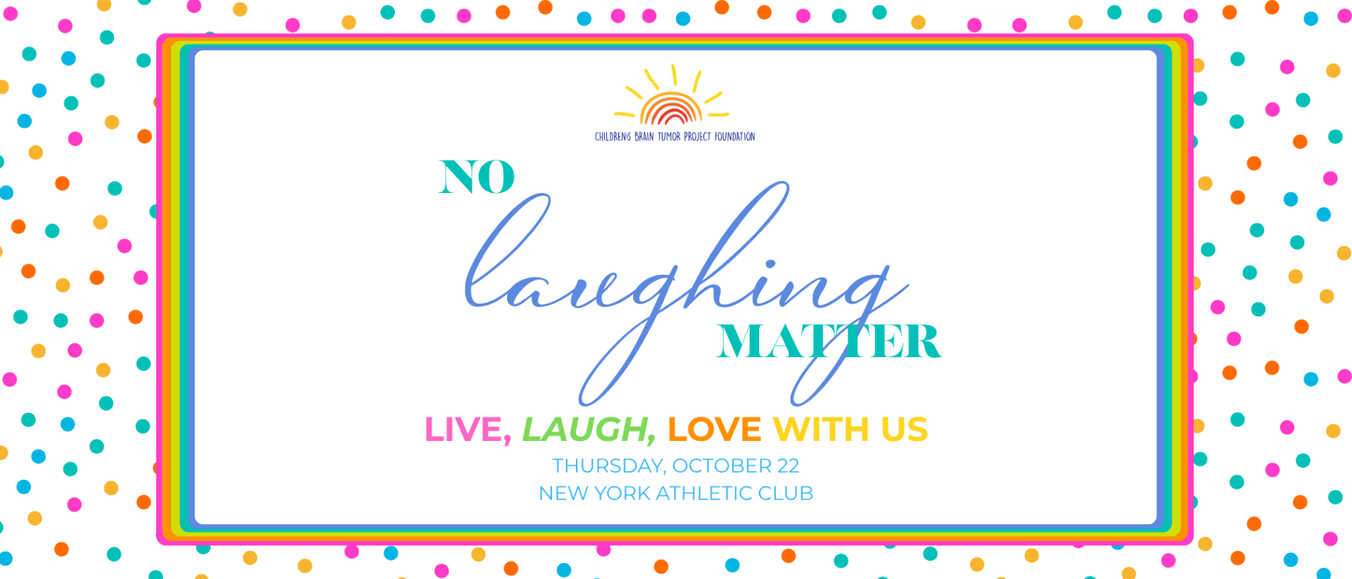 No Laughing Matter 2026 background