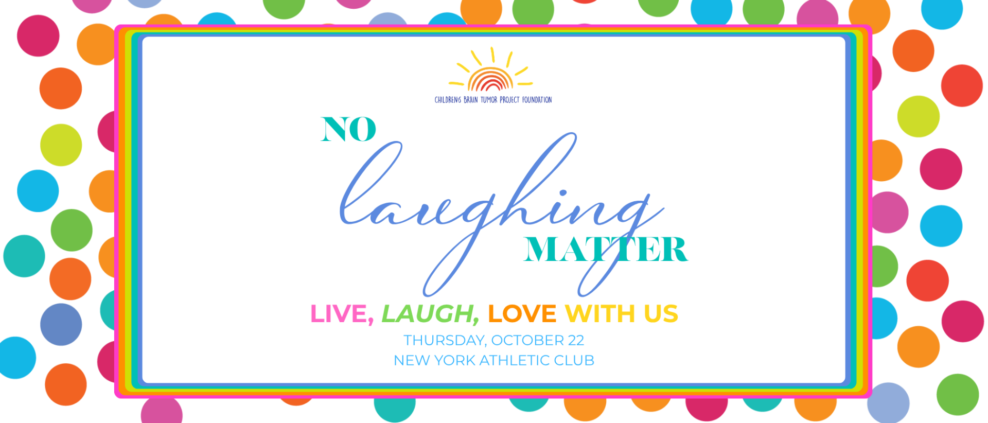 No Laughing Matter 2026 background