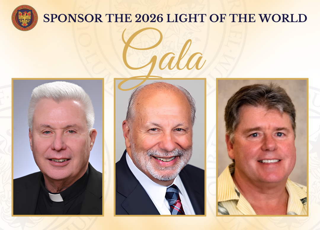 2026 Light of the World Gala banner