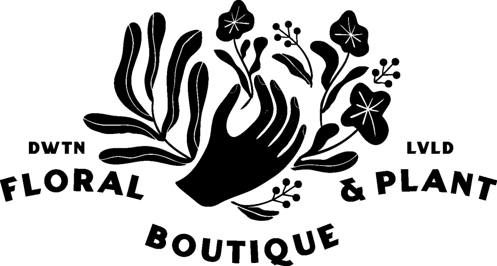 Wild Posies Logo Black and White