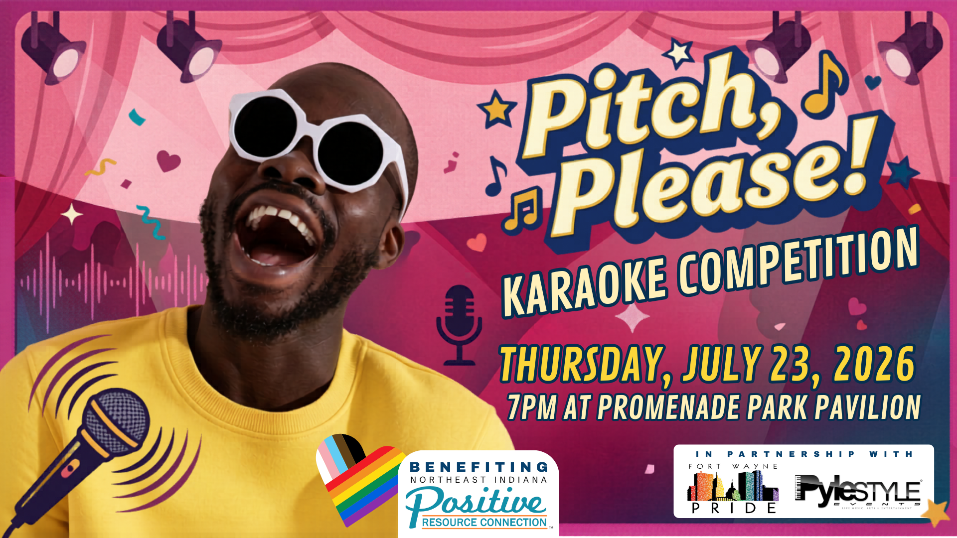 Pitch, Please 2026 background